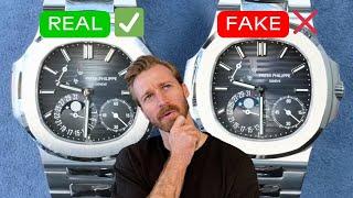 We Opened Up A FAKE Patek Philippe Nautilus | This Replica 5712 is INSANE!