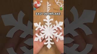 PAPER SNOWFLAKE INSTRUCTIONS INCL ART | HOW TO MAKE PAPER SNOWFLAKE STEP BY STEP