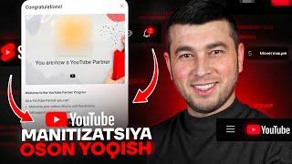 Youtubeda Tez Monetizatsiya Yoqish Yo'li - Shorts Kanaldan Pul Ishlash