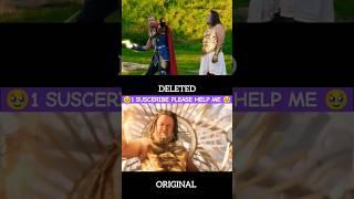 Deleted Scene Thor Angery wait for end  #shorts #mcu #viralvideo #thor #avengers #trending #video