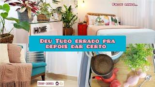 A SAGA DA CORTINA | COMO EU LAVO CORTINAS | PLANTINHAS NOVAS | CASA LIMPA E ORGANIZADA | FER DINIZ