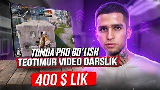 400$ Lik video darslik  teoTimur TDMda PRO BOʻLISH Sirlari 1-qism