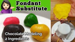 Yummy Substitute of Fondant 2 Ingredient l Chocolate Modeling Guide. Liquid Glucose & Corn Syrup use