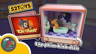 Mở TV những cảnh kinh điển trong phim Tom và Jerry 52toys ToyStation 875