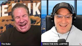 THE RETURN of Vince the Lawyer to the Stuttering John Podcast and is THE LAWSUIT resolved?