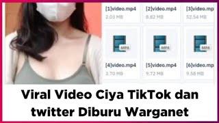 Viral Video Ciya TikTok dan twitter Diburu Warganet