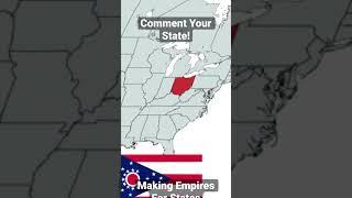 Making Empire For Ohio #countries #countryballs #history #geography #maps #historyfacts #trend