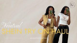 SHEIN FALL HAUL 2024 | Must-Have Wardrobe Basics | Work & Everyday Outfits | Kira's Fashion Finds