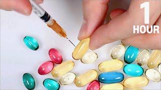 ASMR 1 Hour Destroying Pills 알약으로 팅글을 느낄수 있을까? 1시간 (Reference - ASMR Ouvir)