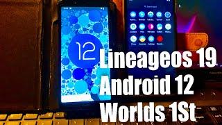 Worlds second LineageOS 19 A12 shown on Youtube - install on Pine & Mido #NipponGSI Oct2021