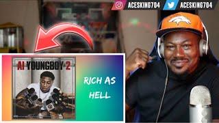 AcesKing704 REACTS To YoungBoy - (Rich As Hell) *REACTION!!!*