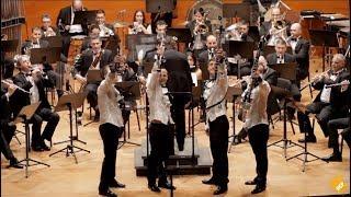 "The Musketeers" for Clarinet quartet and Wind Band-Oscar Navarro