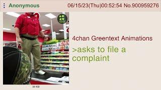 Anon Works At Target | 4chan Greentext Animations