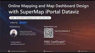 Online Mapping and Map Dashboard Design with SuperMap iPortal Dataviz