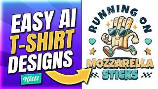 The BEST All-In-One Ai T-Shirt Design Tool? (Kittl Tutorial)