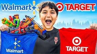 Walmart Vs. Target Nerf Battle