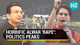 Shocking Alwar Rape: BJP invokes Priyanka Gandhi’s ‘ladki hoon’ campaign to slam Gehlot govt