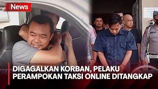 Digagalkan Korban, Pelaku Perampokan Taksi Online Ditangkap