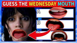 Guess the Wednesday Characters by the Eyes by the Silhouette Quiz #2 | Wednesday Quiz