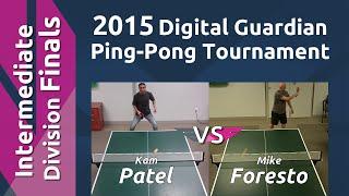 2015 DG Ping-Pong Tournament - Part 2:  Intermediate Div Finals