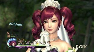 Sengoku Musou 4/Samurai Warriors 4:Gracia Gameplay with DLC Costume (Chaos/Hell Difficulty)