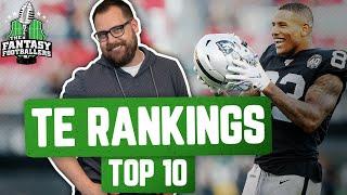 Fantasy Football 2020 - Top 10 TE Rankings + Fantasy Nosedives - Ep. #921