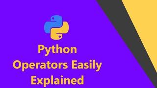 Python Operators-Python for Data Science||Data Science For Begginers||Philodiscite