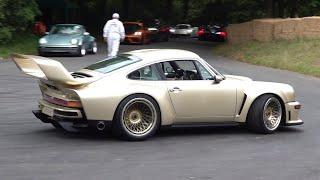 $3.0 Million Singer DLS Turbo 3.8-liter flat-six - BRUTAL Engine Sounds, Accelerations & Fly-By's!