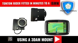 Tomtom Rider 42/400/500/550 | 3DAM adapter for BMW 1250 GSA