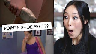 pointe shoe fitter reacts to DANCE ACADEMY