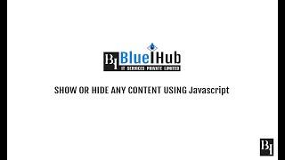 Show hide div using js