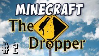 Minecraft - The Dropper Part 2 - Down the Plughole!