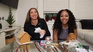 GIRL TALK: Content BTS, Friendship tips, God, etc. & Decorating Gingerbread Houses W/ VADAH ️ # 17