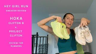 SNEAKER REVIEW | HOKA CLIFTON v. PROJECT CLIFTON