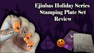 Ejiubas "Holiday Series" Nail Art Stamping Plate Set