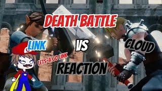 Alex therisinglegend reacts to Death Battle Link vs Cloud