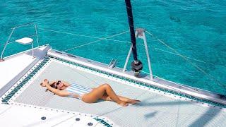 A DAY In The LIFE Living On A Sailing Catamaran In The BAHAMAS