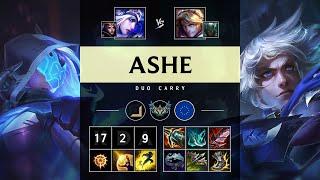 Ashe ADC vs Ezreal: Legendary - EUW Challenger Patch 14.18