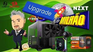 Upgrade do Milhão no PC Gamer  Gabinete Gamer Lian Li O11 Dynamic Mini Redragon + UNI Fan  + 5700x