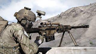 Military Convoy massacred by SNIPER -  one shot one kill - US Sniper in Action - ARMA 3: Milsim #3