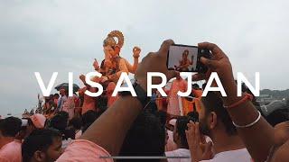 Visarjan at Girgaon Chowpaty 2019!