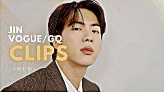 Seokjin for Vogue/GQ Clips for edits (HD)