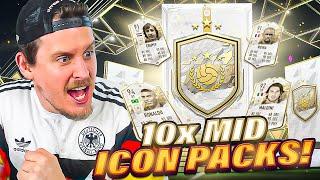 I opened 10x Mid Icon packs and THIS Happened! FIFA 22 Ultimate Team