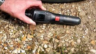 Review and demo of the Bosch EasyPump rechargeable portable tyre inflator with tips and pros + cons