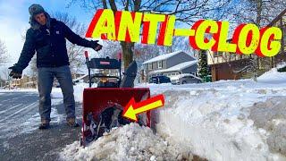 LAUNCH WET HEAVY SNOW FARTHER WITH A CRAFTSMAN SNOWBLOWER (Never Clog Again)