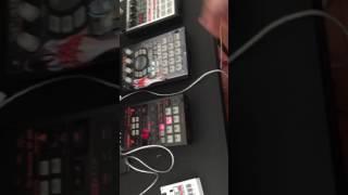 Sequencing / Looping Drums Korg Volca into Boss SP 202