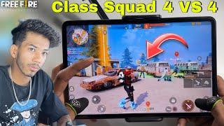 Xiaomi Pad 6 Free fire class squad gameplay best onetap headshot in tablet