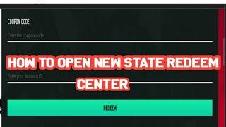 HOW TO USE PUBG NEW STATE REDEEM CODE | PUBG NEW STATE REDEEM CODE Use | Where to use coupon code