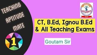 OSSTET Exam Contract Teacher Pedagogy/Teaching Aptitude Questions  ScholarmatE GS