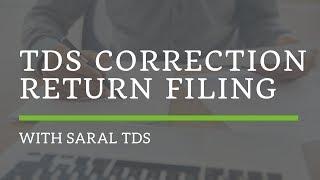 Saral TDS Training on Correction Return Filing